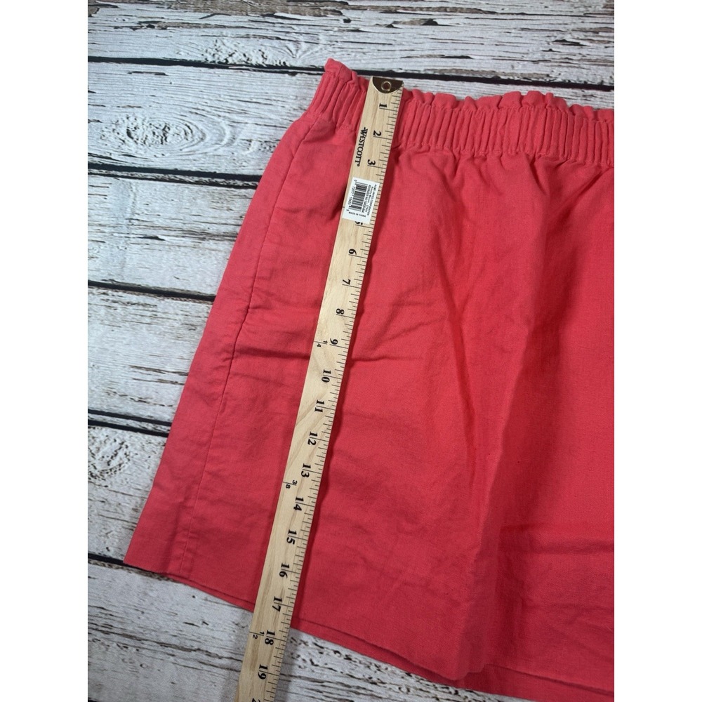J. Crew linen cotton blend city skirt Bundle size‎ 10 - Picture 8 of 10